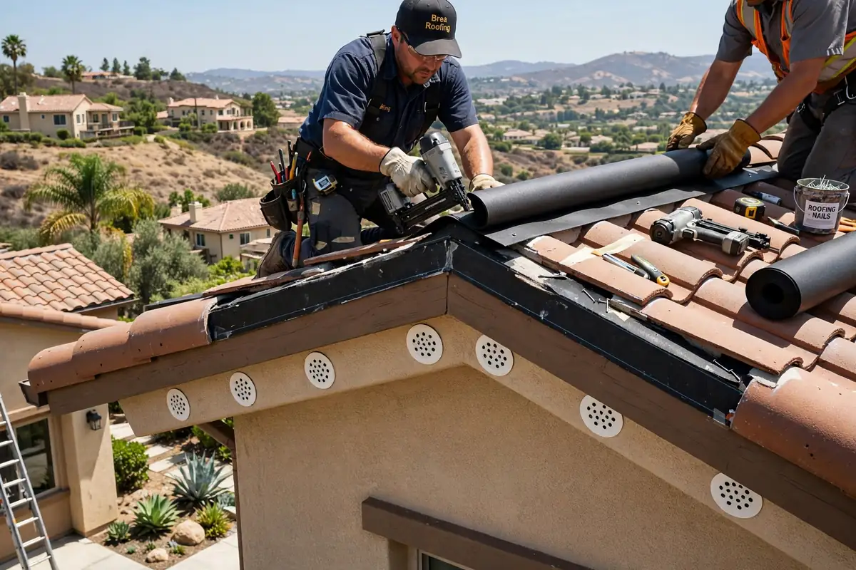Mejora de la ventilación del techo en Brea Hills, Brea, CA 92823