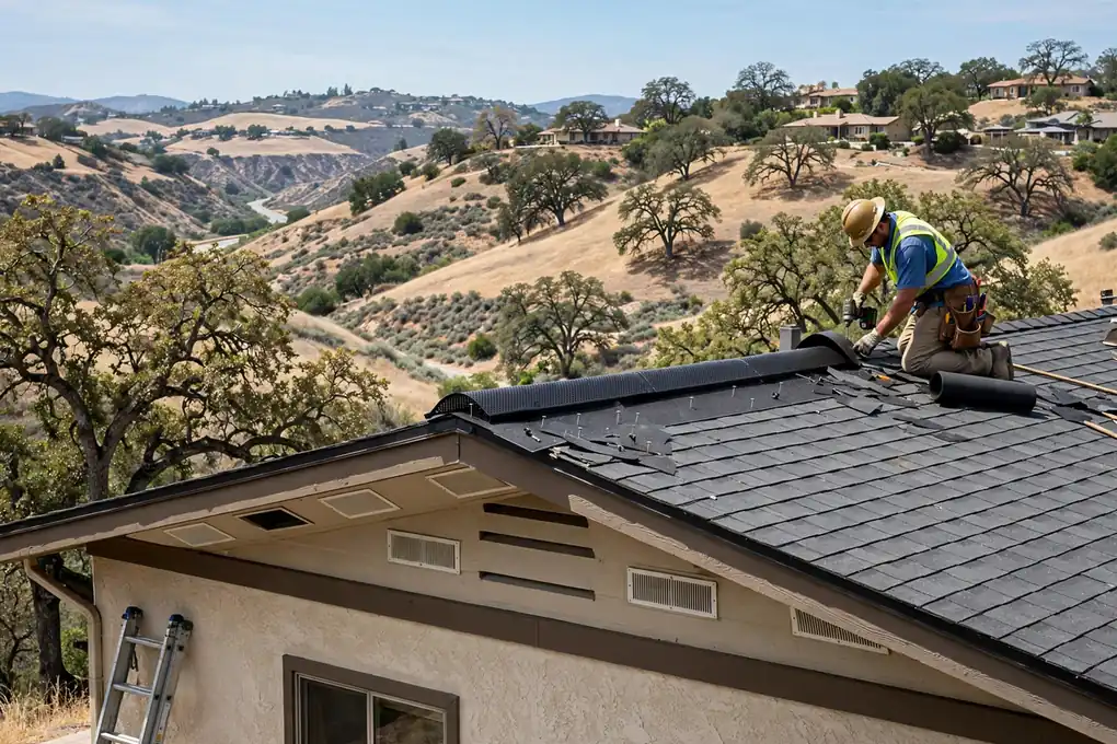 Mejora de la ventilación del techo en Carbon Canyon, Brea, CA 92823